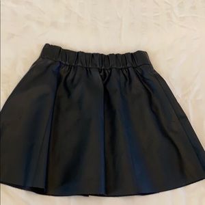 Club Monaco NWOT Pleather Skirt NWOT